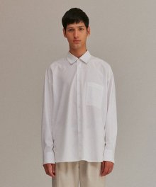 OVERFIT SHIRTS MEN [WHITE]