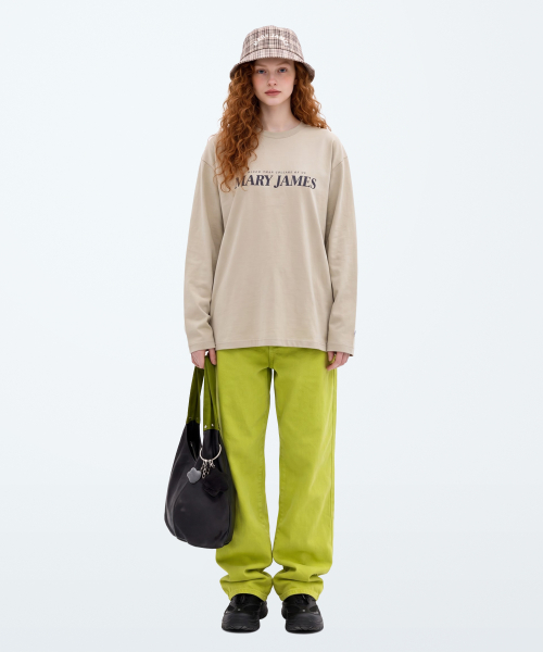 메리제임스(maryjames) [남녀공용] COLLAGE OF US 2 LONG SLEEVE (2 COLOR)