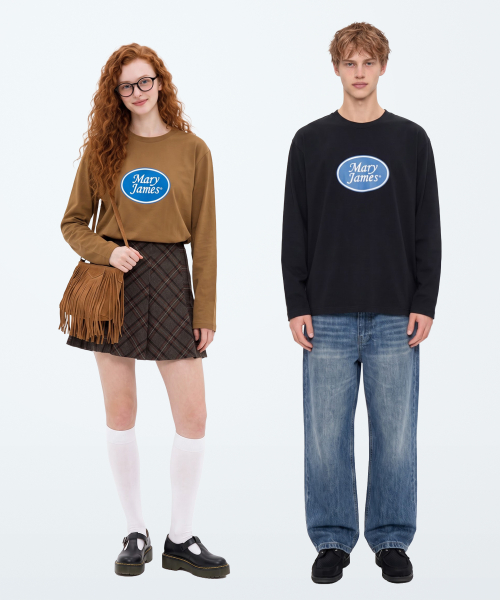 메리제임스(maryjames) [남녀공용] JAMES ROUND 2 LONG SLEEVE (3 COLOR)