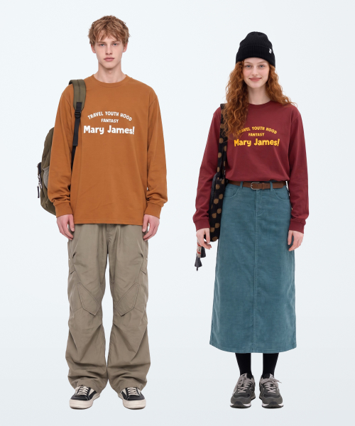 메리제임스(maryjames) [남녀공용] PURE TU LONG SLEEVE (10 COLOR)