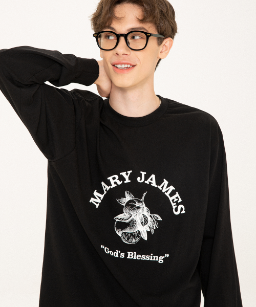 메리제임스(maryjames) [남녀공용] ARANCIONE LONG SLEEVE - BLACK