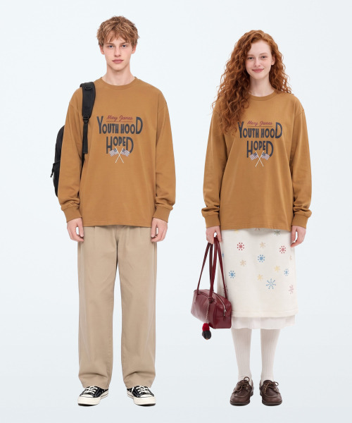 메리제임스(maryjames) [남녀공용] BANDIERA LONG SLEEVE (4 COLOR)