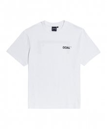 TEXT LOGO TEE - WHITE