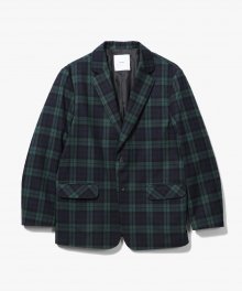 Formal Two Button Jacket [Black Watch]