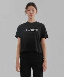 GRAPHIC TEE WOMEN [BLACK]