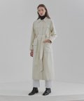 POCKET TRENCH COAT WOMEN [IVORY]