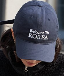 WELCOME TO KOREA CAP (NAVY)