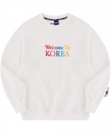 [기모]WELCOME TO KOREA (WHITE)