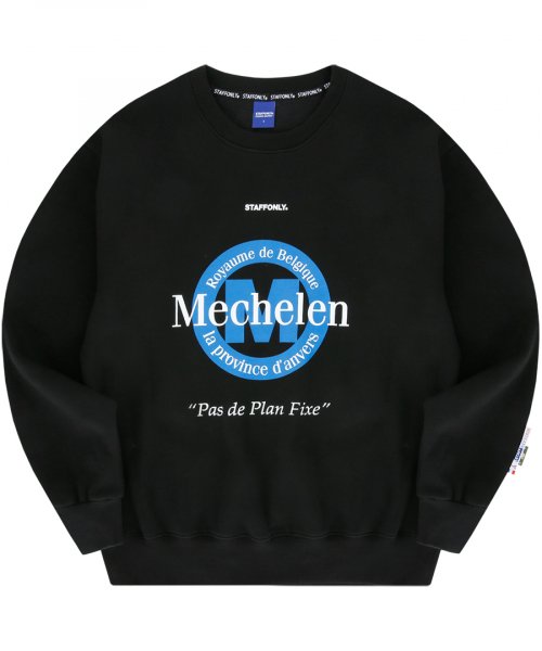 스텝온리(staffonly) [기모]MECHELEN (BLACK)