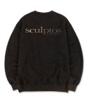 스컬프터(SCULPTOR) Gradation Retro Sweatshirt [BLACK]