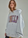 LONELY/LOVELY HOODIE LIGHT GRAY