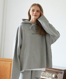 [unisex] cut hood (grey)