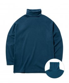 DAILY TURTLE NECK T-SHIRTS (NAVY) [GLT602H33NAA]