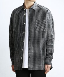 Cut.Check Shirts (Black)