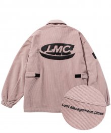 LMC SINGLE CORDUROY JACKET powder pink