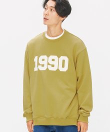 1990 스웨트 셔츠 (olive)