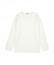 노아 헤비 코튼 크루넥 티셔츠 atb380m(White)