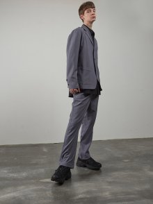 19FW BELTED PANTS [GREY]
