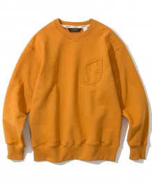 watch pocket sweatshirts yellow orange