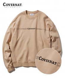 AUTHENTIC MOTION LOGO CREWNECK BEIGE