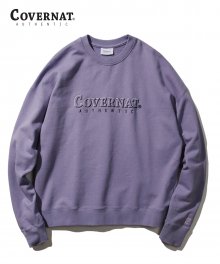 LINE AUTHENTIC LOGO CREWNECK PURPLE