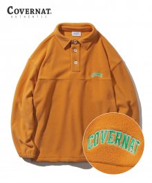 FLEECE RUGBY SHIRT ORANGE