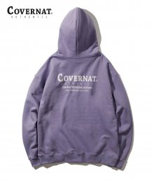 LAYOUT LOGO HOODIE PURPLE