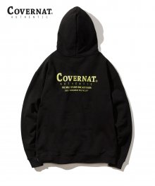 LAYOUT LOGO HOODIE BLACK