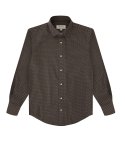 벨리프(BELLIEF) Flap pocket work cotton shirt (olive)