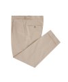 premium cotton chino trousers (beige)
