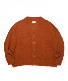 BASIC OVERSIZED CARDIGAN(BROWN)