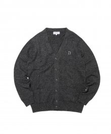 D LOGO CARDIGAN(GRAY)