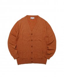 D LOGO CARDIGAN(BROWN)