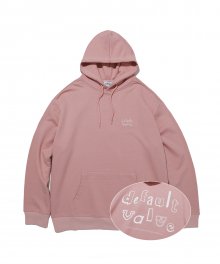 HANDWRITING DV LOGO HOOD(PINK)