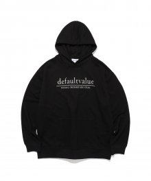 DV LOGO HOOD(BLACK)