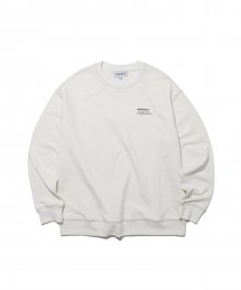 DEFAULT STITCH POINT CREWNECK(WHITE)