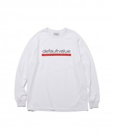 DV LOGO LONG SLEEVE(WHITE)