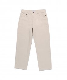 STANDARD DENIM CROP PANTS(NATURAL)