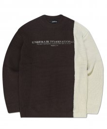 COMPOFACE KNIT - BROWN