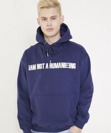 I am Not A humanbeing Hoody - Navy