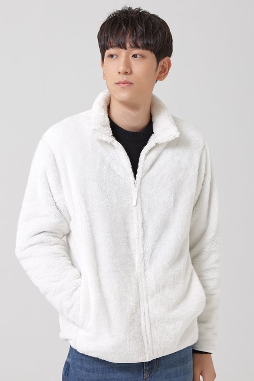 스파오(SPAO) [1138689]베이직 퍼 플리스 집업_SPFZ94VC08 - 사이즈 & 후기 | 무신사