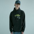 UNISEX NEWTRO YOUTH GRAPHIC HOODIE CHARCOAL UDTS9F104G3