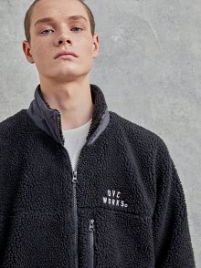 Sherpa Fleece Zip-up Jacket