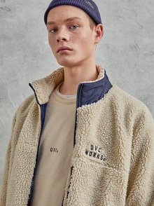 Sherpa Fleece Zip-up Jacket