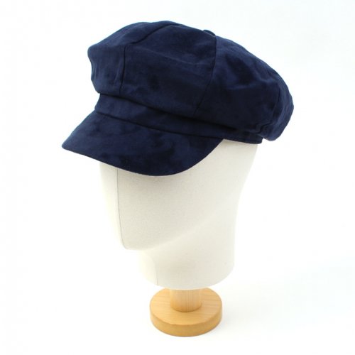 Suede Navy Newsboy Cap 뉴스보이캡