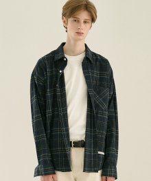 Awesome Check shirts_Navy
