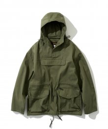 19fw civil pullover anorak jacket khaki