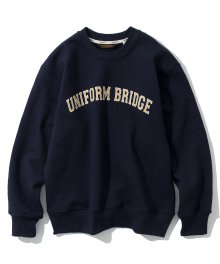 arch logo sweatshirts navy