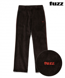 FUZZ CORDUROY BOOTCUT PANTS dark brown