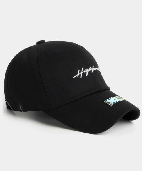 플래토(plateau) 빅사이즈 볼캡 XL HIGHLAND CAP BLACK